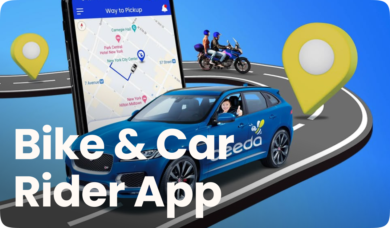 Bike & Car Rider App