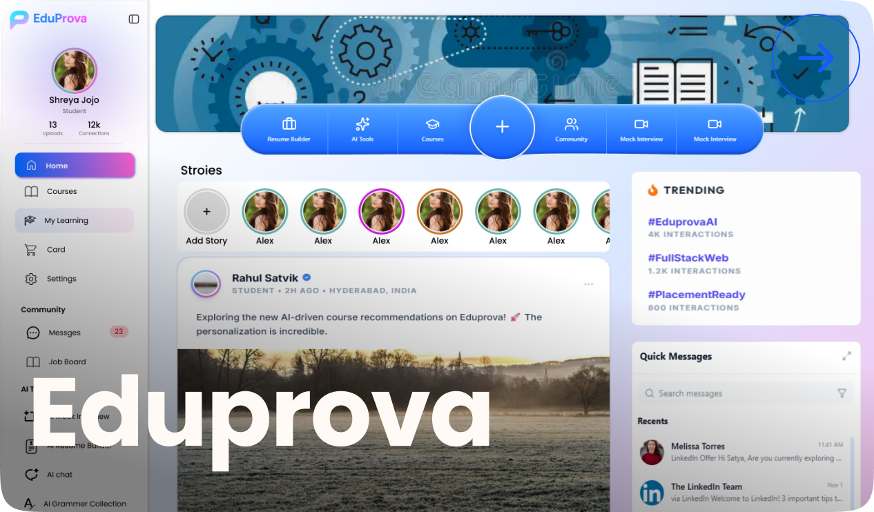 Eduprova Ai Tech Skill App
